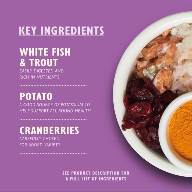 Lily's Kitchen Cat White Fish &Turkey Senior Recipe Dry Food 800g