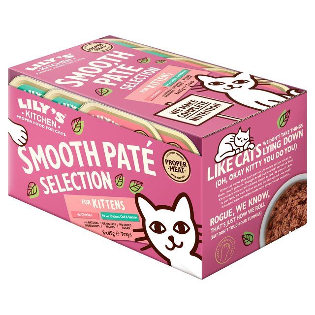 Lily's Kitchen Pate Selection for Kittens 8 x 85g