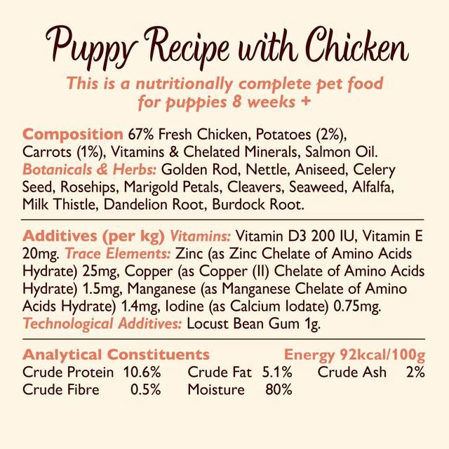 Lily's Kitchen Puppy Recipe with Chicken Wet Dog Food 150g