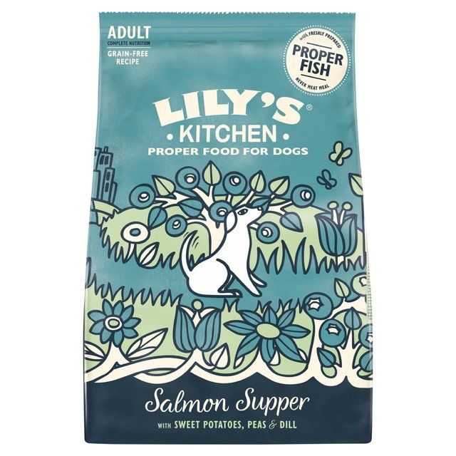Lily's Kitchen Salmon Supper Grain Free Complete Adult Dry Dog Food 7kg