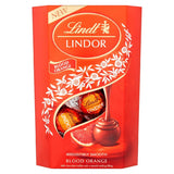 Lindt Lindor Cornet - Blood Orange Chocolate - Medium Box - 200g