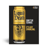 Liquid Death Mango Chainsaw Sparkling Water 4 x 500ml
