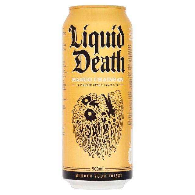 Liquid Death Mango Chainsaw Sparkling Water 500ml