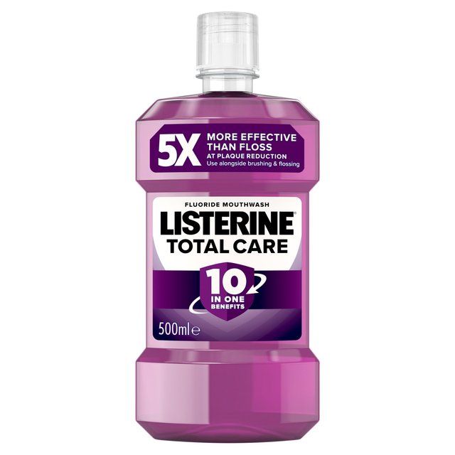 Listerine Clean Mint Total Care Mouthwash 500ml