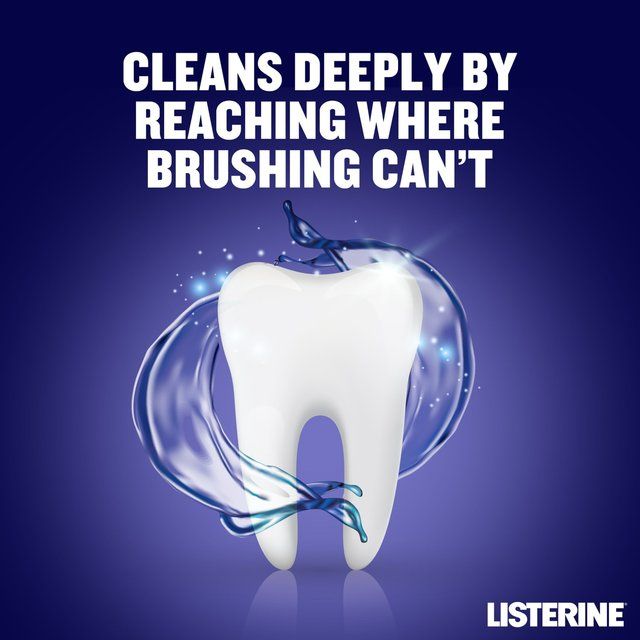 Listerine Nightly Reset Midnight Mint Mouthwash 400ml