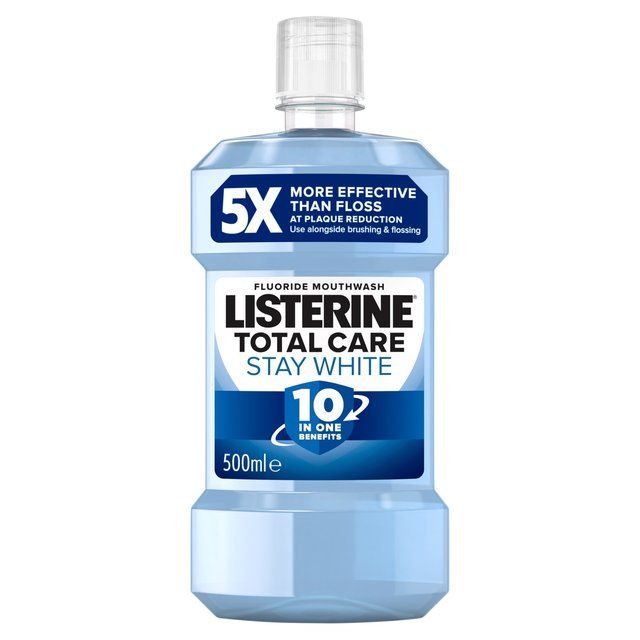 Listerine Total Care Stay White Mouthwash 500ml