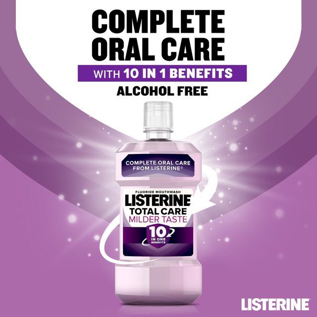 Listerine Total Care Zero MouthWash Smooth Mint 500ml