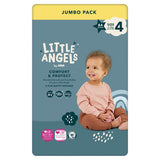 LITTLE ANGELS by ASDA Size 4 Comfort & Protect Jumbo Pack 84 Nappies