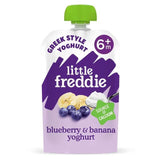 Little Freddie Blueberry & Banana with Greek Yoghurt Organic Pouch 6 mths+ 100g