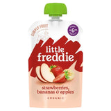 Little Freddie Organic Fragrant Strawberries Bananas & Apples 100g