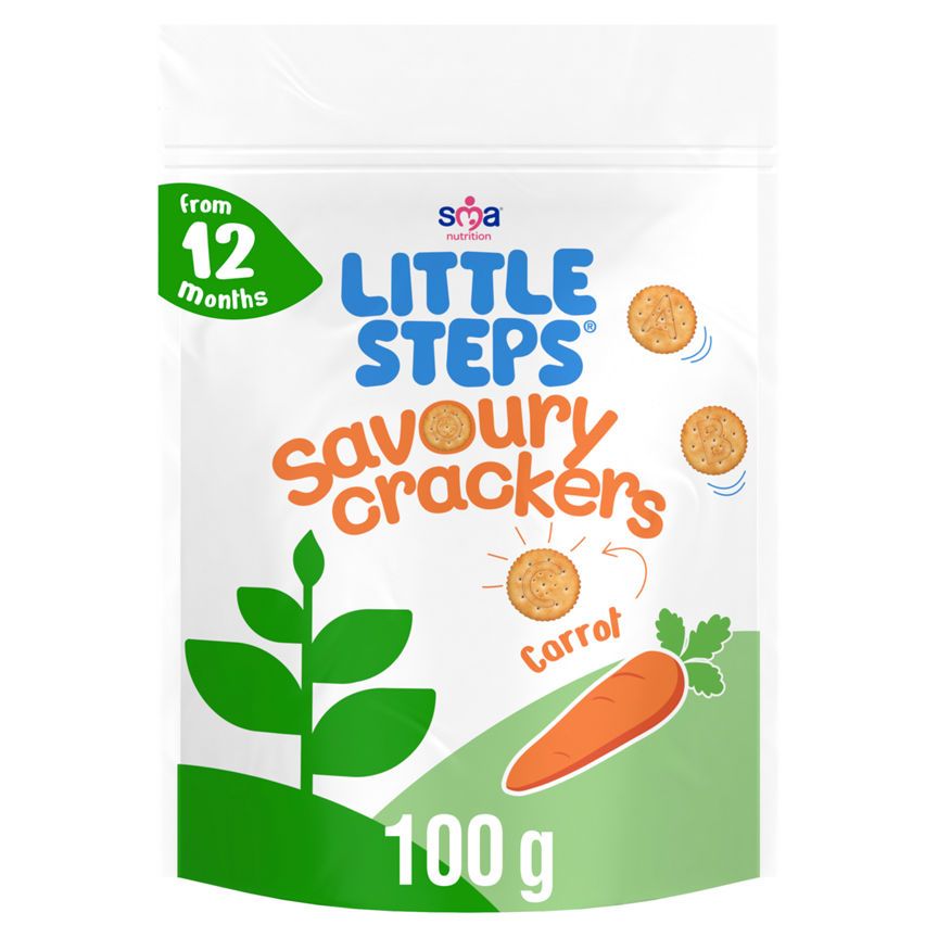 Little Steps Organic Carrot Savoury Crackers