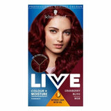 LIVE Colour + Moisture Permanent Brown Hair Dye Cocoa Crush Cranberry Bliss M08