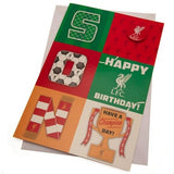 Liverpool FC Son Birthday Card (23cm x 15cm)