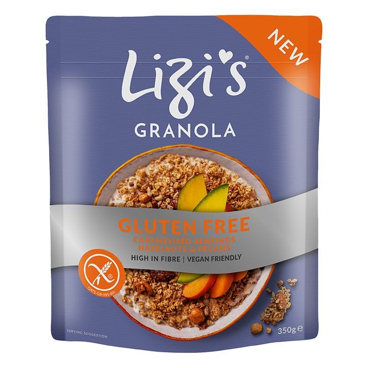Lizi's Gluten Free Hazelnuts, Pecans & Almonds Granola 350g