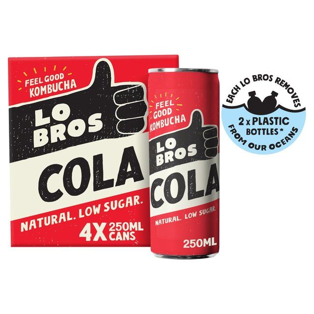 Lo Bros Kombucha Cola Multipack 4 x 250ml