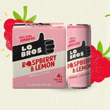 Lo Bros Kombucha Raspberry & Lemon Low Sugar Multipack 4 x 250ml