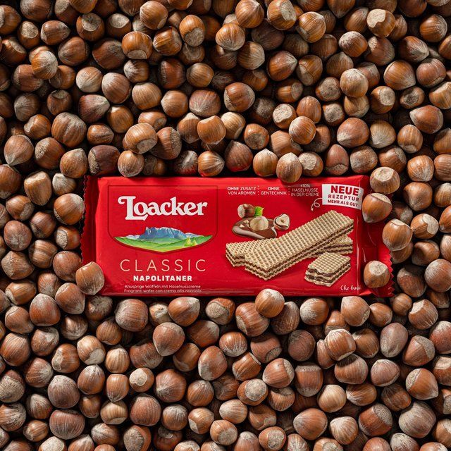 Loacker Napolitaner Hazelnut Cream Wafer 90g