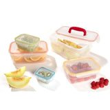 LocknLock Rainbow Nestable Storage Set 5 per pack