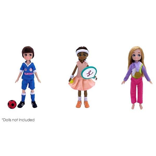 Lottie Dolls - Three Branksea Sports Club Outfits