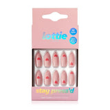 Lottie London Stay Press'D on Nails - Heart To Heart