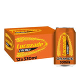 Lucozade Energy Drink Orange Multipack 12 x 330ml