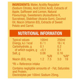 Lucozade Sport Drink Zero Sugar Orange & Peach 4 x 500ml