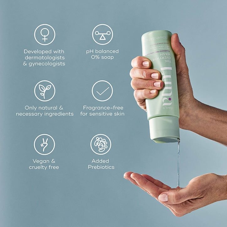 Luna Daily The Everywhere Wash Fragrance Free 250ml