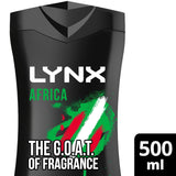 Lynx Africa Bodywash Shower Gel 500ml