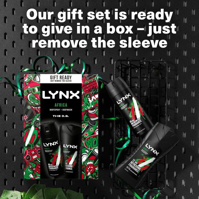 Lynx Africa Duo Gift Set 435g
