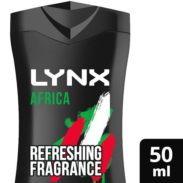 Lynx Africa Refreshing Energy Boost Shower Gel 50ml