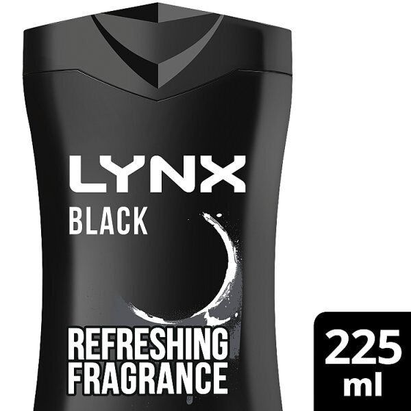 Lynx Bodywash Shower Gel Black 225ml