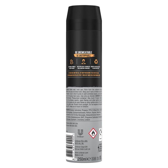Lynx Dark Temptation Anti-Perspirant Deodorant 250ml