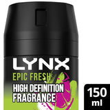 Lynx Epic Fresh Grapefruit & Pineapple Scent Body Spray For Men 150ml