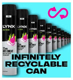 Lynx Epic Fresh Grapefruit & Tropical Pineapple Scent Antiperspirant Deodorant for Men 250ml