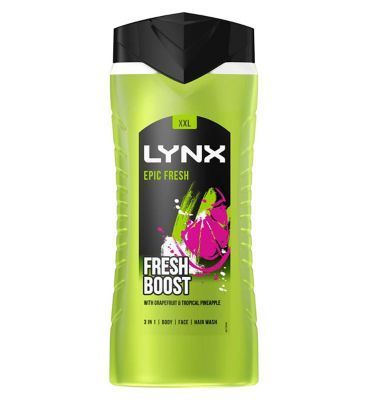 Lynx Epic Fresh Grapefruit & Tropical Pineapple Scent Shower Gel 500ml