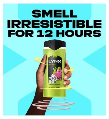 Lynx Epic Fresh Grapefruit & Tropical Pineapple Scent Shower Gel 500ml