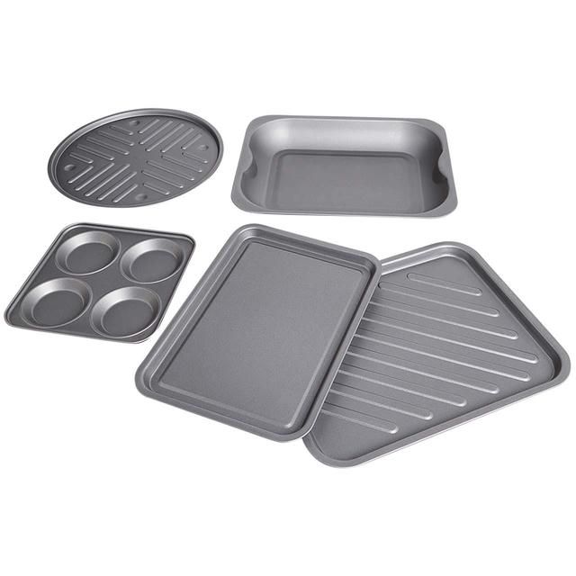 M&S 5 Piece Aluminium Roasting Set 5 per pack