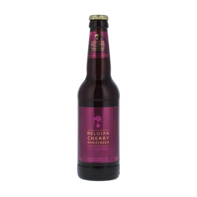 M&S Belgian Cherry Wheat Beer 330ml