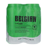 M&S Belgian Lager 4 x 440ml