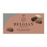 M&S Belgian Milk Dark & White Chocolate Truffles 200g