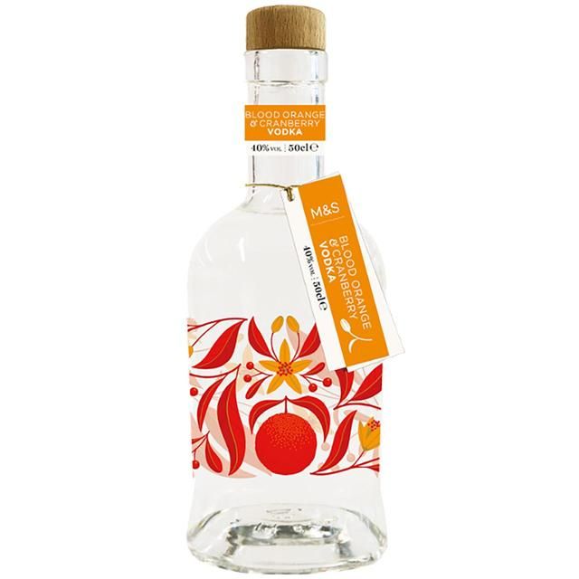 M&S Blood Orange & Cranberry Vodka 50cl