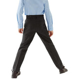 M&S Boys 2Pk Slim Leg School Trousers 4-5 Y 2 per pack