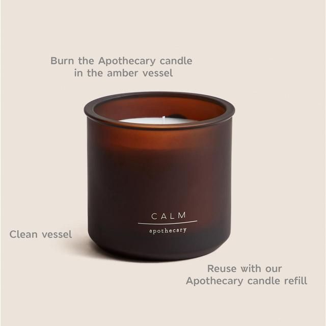 M&S Calm Refillable Candle one size Amber