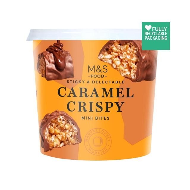 M&S Caramel Crispy Mini Bites 195g