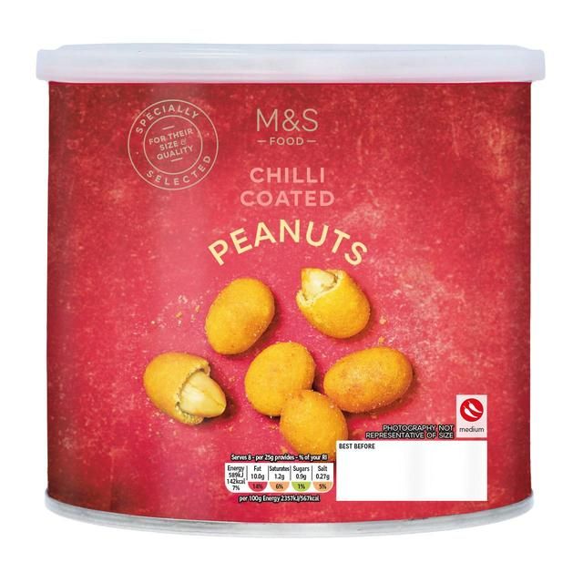 M&S Chilli Coated Peanuts 200g