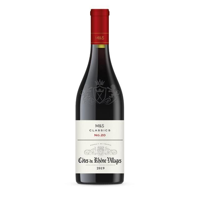 M&S Classics Organic Cotes du Rhone Villages 75cl