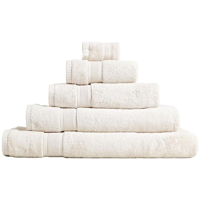 M&S Collection Super Soft Pure Cotton Antibacterial Face Towel Mocha 2 per pack