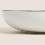 M&S Collection Tribeca Rimmed Pasta Bowls Black Mix 4 per pack