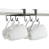 M&S Collection Wire Under Shelf Cup Rack One Size Black