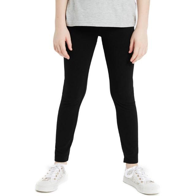 M&S Cotton Stretch Leggings 7-12 Years Black
